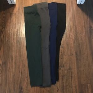 One size leggings four colors
